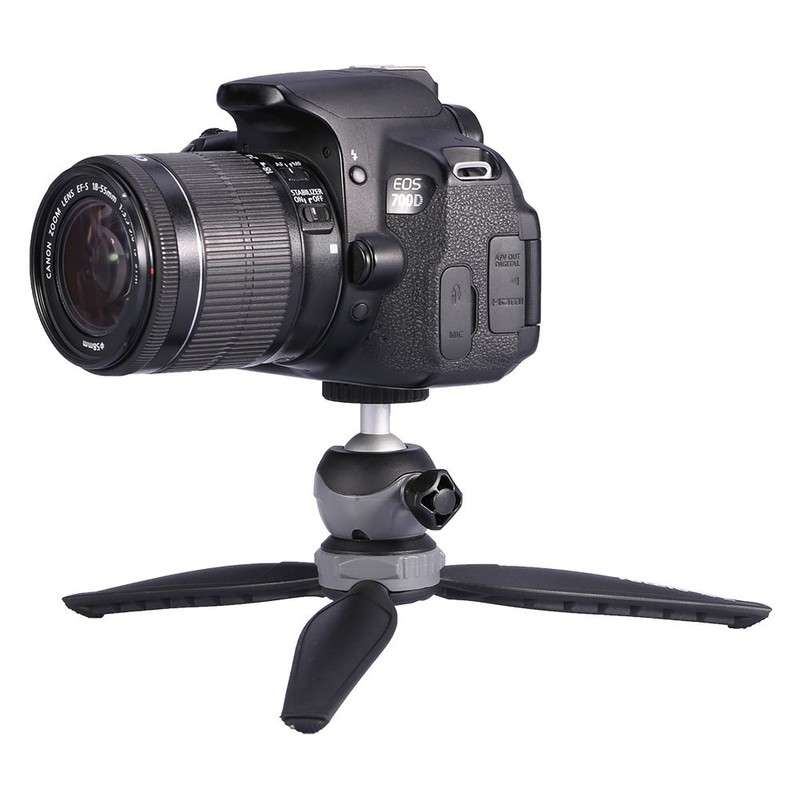 Mini Tabletop Tripod for Phone and Camera, with Maximum load