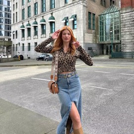 Roulens Crossbody Bags for Women, Vegan Leather Shoulder Handbags, Cell Phone Leather Handbag for Women with Adjustable Wide Strap