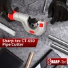 Sharp-tec 5-50mm Pipe Cutter, Adjustable Tube Cutter with Aluminum Alloy