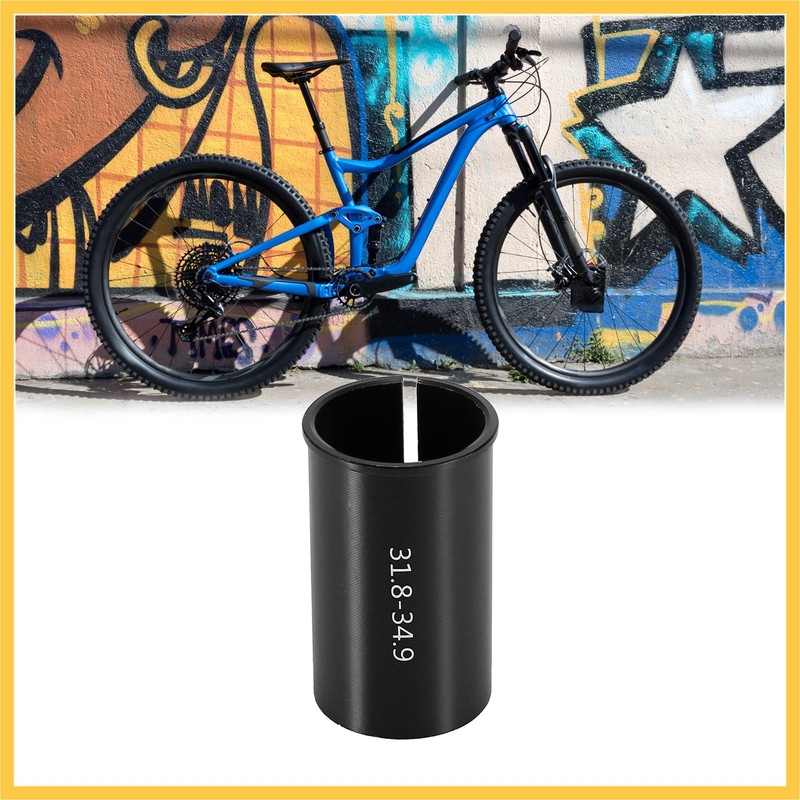 BULLSPANN Seat Post Bicycle Tube Adapter for 31.8mm to 34.9mm