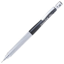 Pilot Mechanical Pencil S10, Transparent Black Body, 0.5mm Lead (HPS-1SR-TB5)