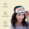 LazyOne Women's Cotton Face Mask for Sleep, Washable Sleeping Mask
