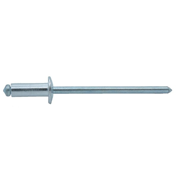 Onokatsu AS-52 Blind Rivet, 0.2 inch (4 mm), Aluminum/Steel, Open