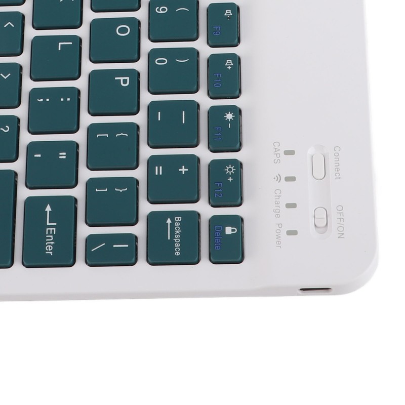 78 Key Wireless Bluetooth Keyboard 32.8ft Ergonomic Ultra Thin Silent