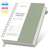 EMSHOI A5 Notebook College Ruled, Spiral Notepad 150 Sheets/300 Pages,
