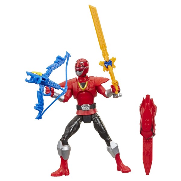 Power Rangers Beast Morphers Beast-X Red Ranger 6" Action Figure Toy Inspired by The TV Show