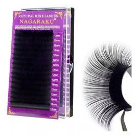 Veraly Extensiones Pestañas Mink Clásica Una Sola Medida 1 X 1