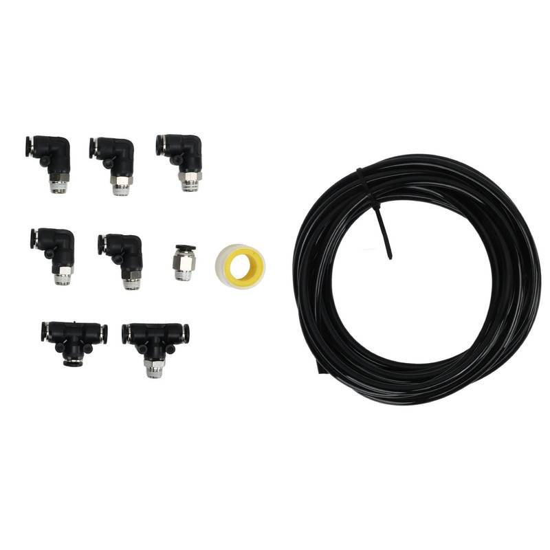 Turbo Vacuum Fitting Kit Turbocharged Wastegate Solenoid Connector Set for