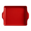 Emile Henry, Burgundy Focaccia Bread Pan/Detroit Style Pizza, 15.9 x