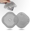 2 Pack Drain Hair Catcher Silicone Bathroom Accessories Shower Drain