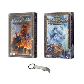 Set of 2 Talisman Extensions in French La Marche du Kälte + Les Terres De Fire + 1 Bottle Opener Blumie (Cold + Fire)