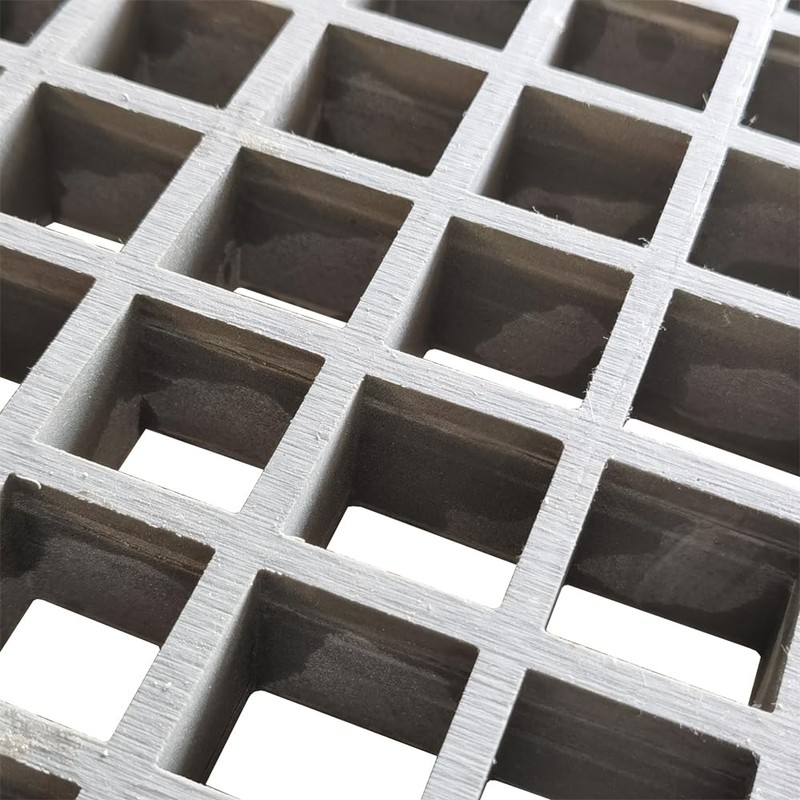 EQCOTWEA Floor Grating Fiberglass Car Wash Grille FRP Grating Tree