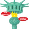 Beistle 60880 Novelty Inflatable Adult Statue of Liberty Costume Crown