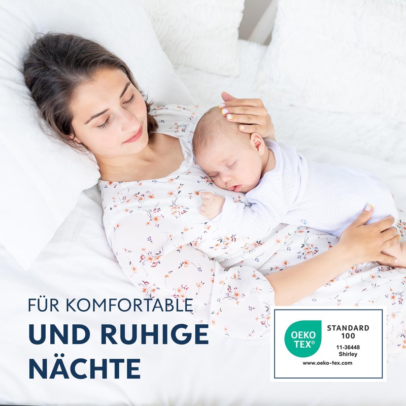 Dreamzie - Mattress protector 140 x 190 cm - durable