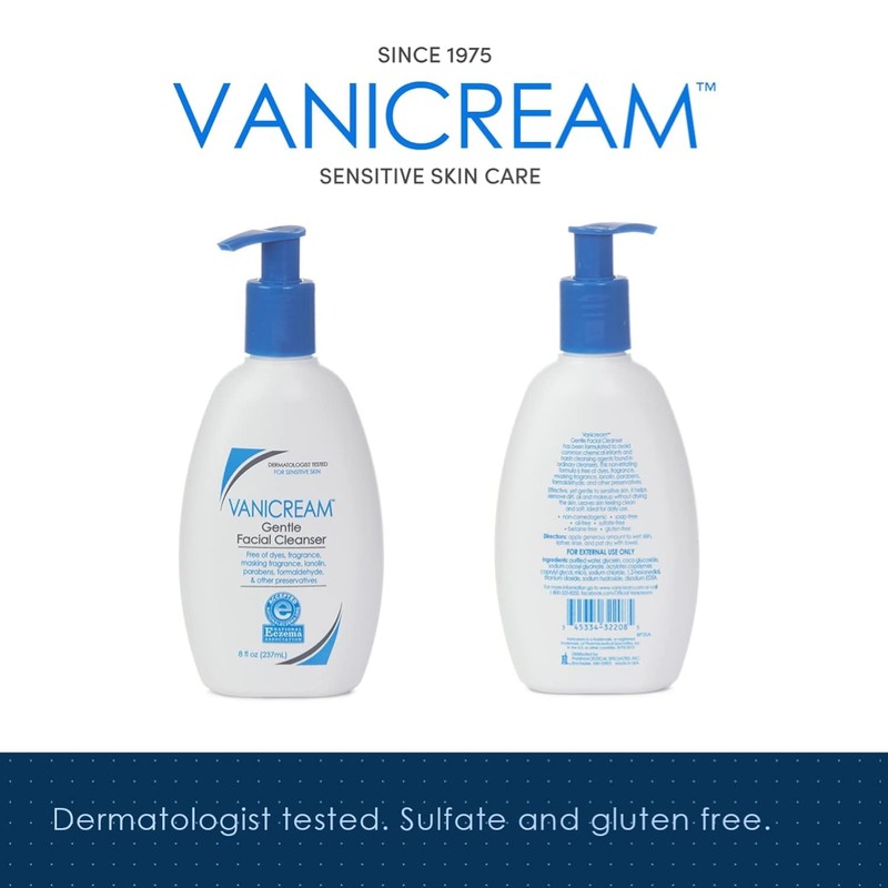 Vanicream Facial Cleanser 8 Fl Oz / 237 Ml (Pack
