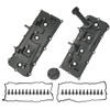 Engine Valve Cover Set with Gaskets, Bolts, Oil Filler Cap,