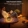 Linternas solares impermeables para decoración al aire última intervensión, luces