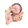 Pig Statue Mini Funny Casual Musical Resin Pig Art Figurine