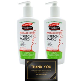 Palmer's Stretch Mark Lotion -Advanced Stretch Mark Removal Formula with Cocoa Butter - Anti Stretch Mark Lotion Pregnancy 250ML Pack of 2