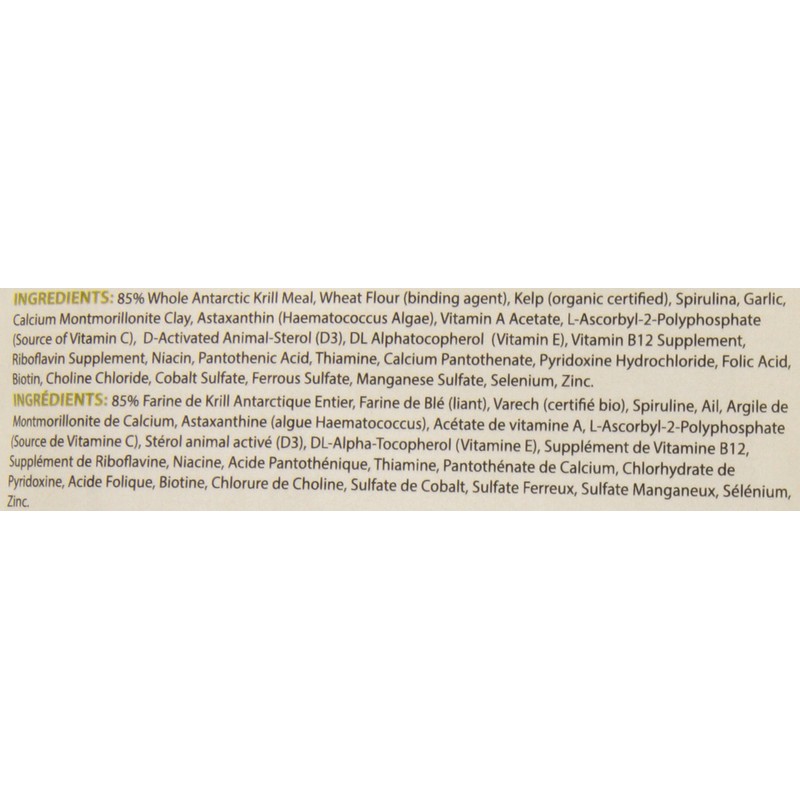 Northfin Food Krill Gold 2mm Pellet 250 Gram Package