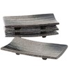 Uaral Sushi Plate Japanese Dish Set Ceramic Sashimi Plate 4