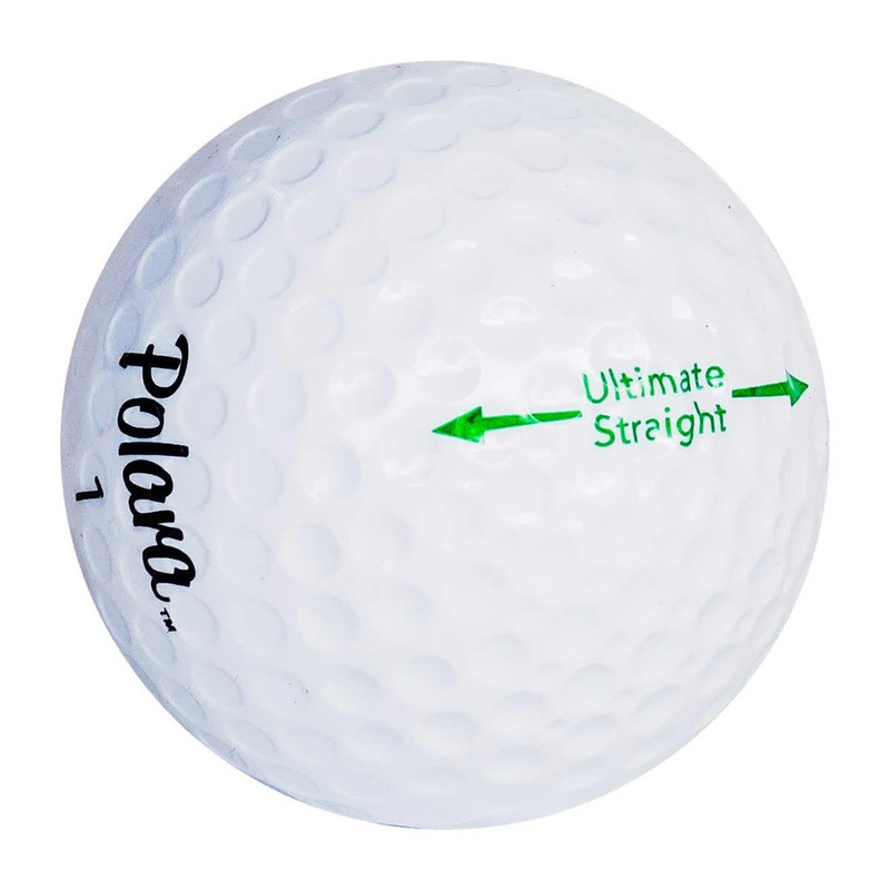 Polara Ultimate Straight Self Correcting Single Sleeve 3 Golf Balls