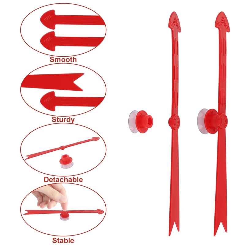 Large Arrow Spinner, Red Game Board Spinner Arrow Game Spinners