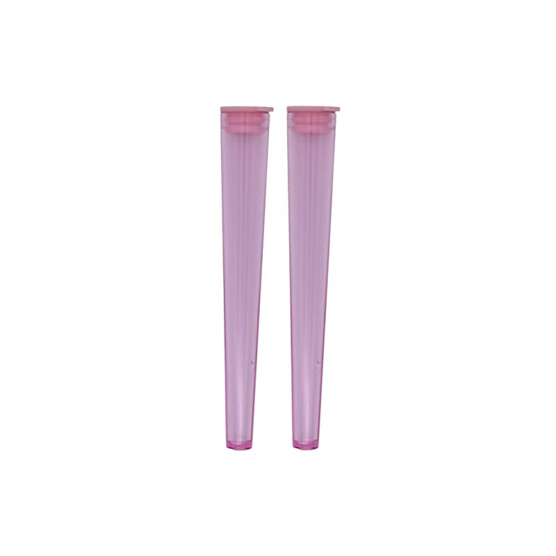 Cherry-on-Top King Size Cone Holder Air Tight Hard Plastic Tube