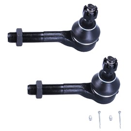 DJGAA 2Pcs Tie Rod Ends, ES3386RL Outer Tie Rod End Kit for Mitsubishi Montero 1992-2000, Premium Tie Rods End Outer for Mitsubishi Montero Sport 1997-2004