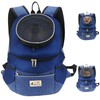 RABBICUTE Pet Dog Carrier Backpack Adjustable Breathable Front Pack Head