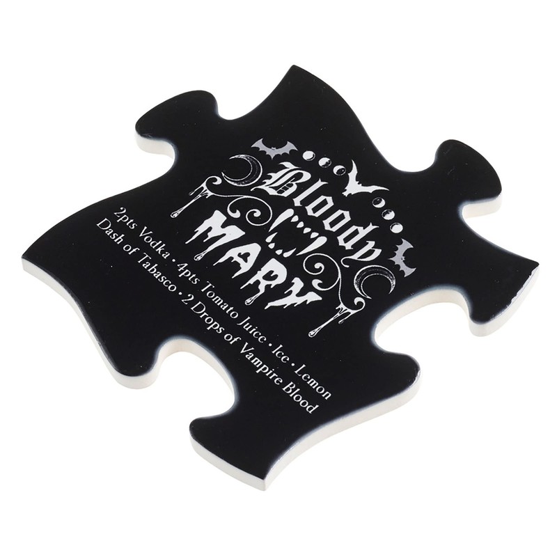 Alchemy Gothic CJ1 Puzzle Gothic Ceramic Coasters (Set of 4)