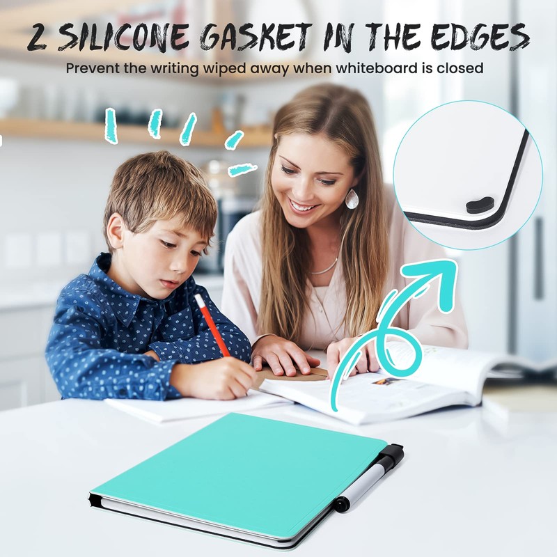 AGM A5 Mini Whiteboard, Double Sided Portable Dry Erase Board