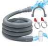 TTFLEX Universal Washing Machine Drain Hose, Washer Drain Hose Extension