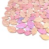 500g Random Iridescent Leaves Ceramics Mosaic Tiles,Making Creative 3 Size