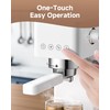 AMZCHEF Espresso Machine 20 Bar, Compact Espresso Maker with Steam