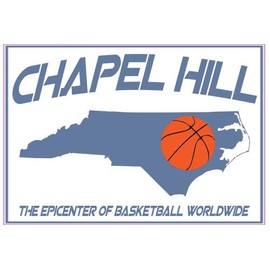 U.S. Custom Stickers Chapel Hill Basketball Epicenter Sticker 4 Inch