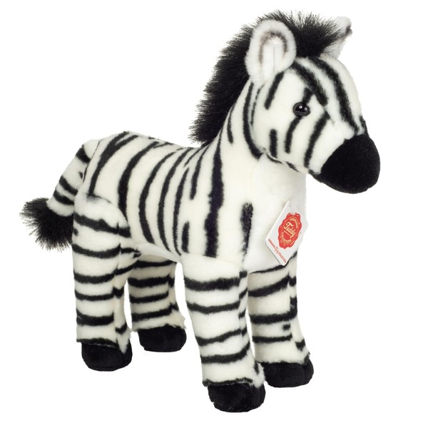 Teddy Hermann 90482 Zebra 25 cm, Cuddly Toy, Plush Toy