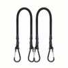 Carabiner Bungee Cords 2 ft Bungie Strap with Clips for