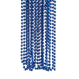 10m Christmas Bead Garland, Luxury Christmas Tree & Room Decoration, 8mm Beads, 10m Long Christmas Tree Decoration Bead Chain. (Royal Blue)