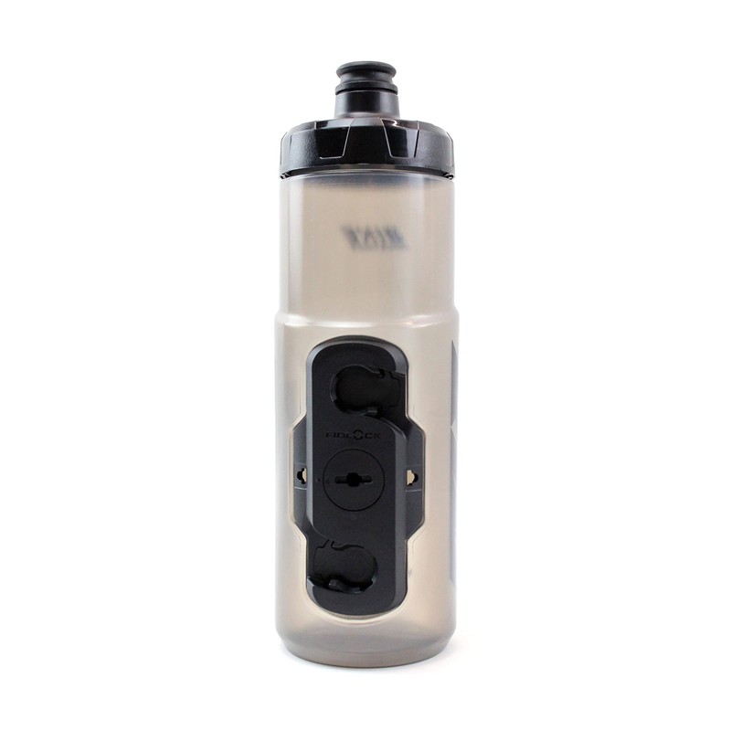 KTM Fidlock 600 Hydravalve Drinking Bottle with Holder Grey/Black