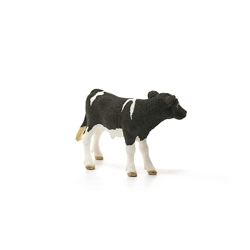 Schleich Figura Becerro Holstein, Color Blanco/Negro