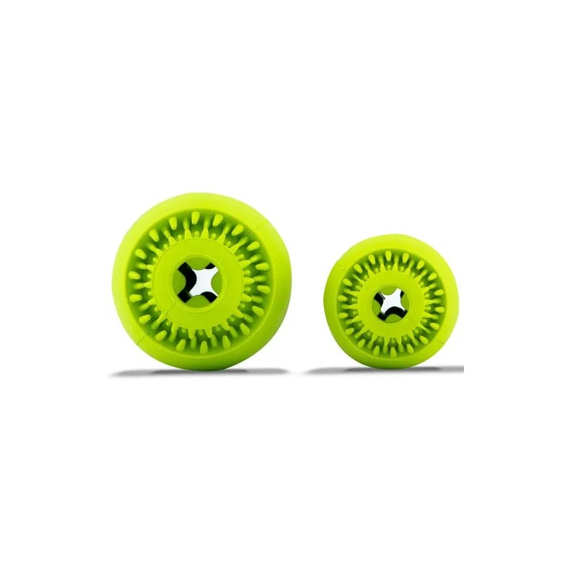 Comedero Pelota Para Perro Mr Wuff Juguete Rellenable Caucho Natural