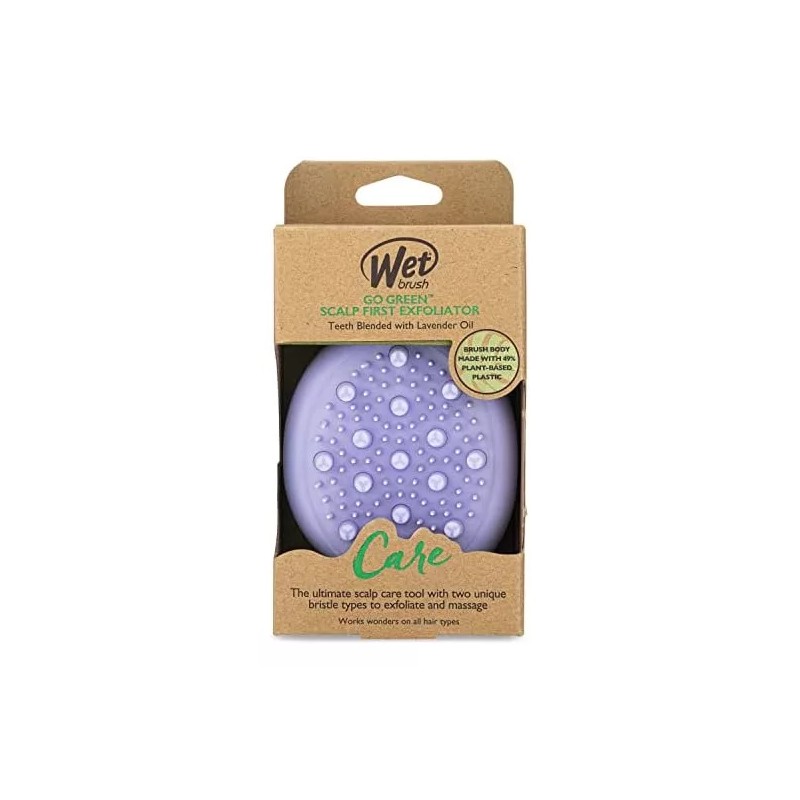 Wet Brush Primer Exfoliante Para El Cuero Cabelludo Con Cepillo
