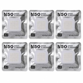 Sytinnice 6 Pack Pet Odor Eliminator, N50 2.0 Cat Litter Freshener Odor Control for Self Cleaning Cat Litter Tray, Compatible with PuraMax, PuraMax 2 and Purobot Max Pro