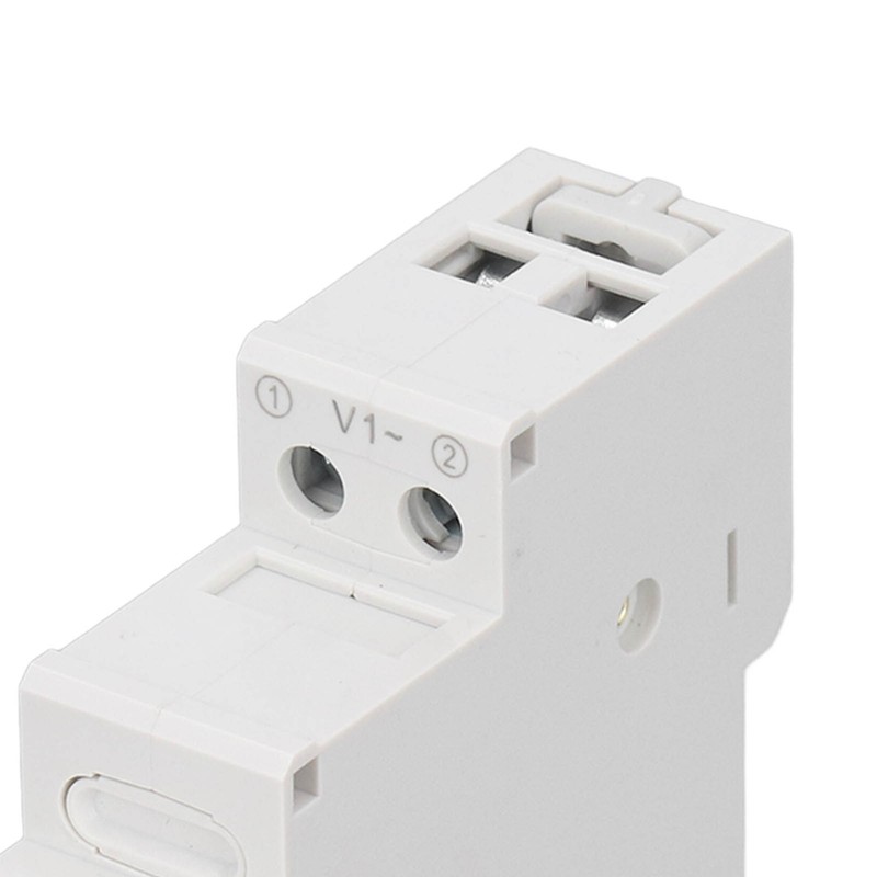 TONGOU Din Rail Voltage Meter Intelligent LCD Digital AC Voltmeter