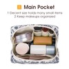 Small Makeup Bag for Purse Travel Makeup Pouch Mini Cosmetic