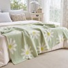 NIDITW Ultra Soft Cozy Floral Sunflower Throw Blanket Microfiber Flowers