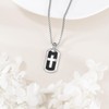 JERWLI Cross Necklace 925 Sterling Silver Cross Pendant Jewelry Gifts
