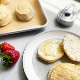 R&M Donut Cutter, Biscuit Cutter Combo, 2.75", Stainless Steel with Removable Center