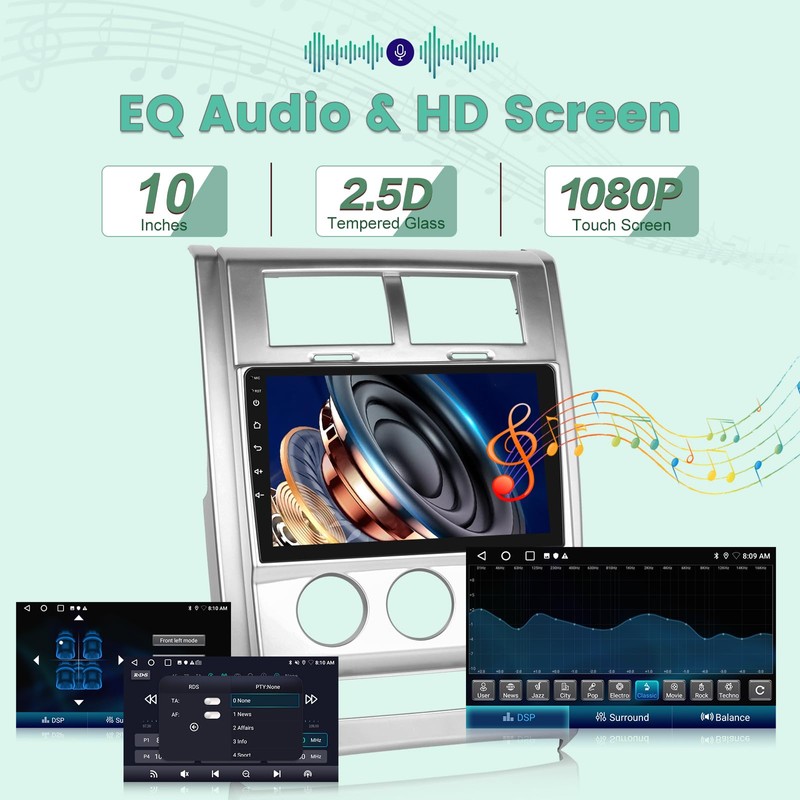 [2G+64G] Car Radio for Jeep Liberty 2008 2009 2010 2011